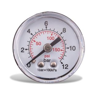 Pressure Gauge 40mm 1/4' Rear D4014r12 Packaged